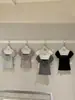 Wgwe Verão Francês Feminino Estilo Gentil Acabamento em Renda Slim Fit Gola Quadrada Manga Bufante Top para Mulheres W10091