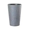 Maceta redonda de plástico grueso de resina, extra grande, para balcón, para pájaro del paraíso, Monstera, maceta transpirable, venta al por mayor