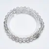 Pulsera de Cristal Natural Gris Fuegos Artificiales Hai Zhu Ren Xin para Mujer, Diseño de Moda, Pulsera de Lujo Ligero al por Mayor