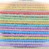 Cuentas de arroz de hielo de jade checo de imitación de excelente calidad, de 3 mm, hechas a mano, para collar y pulsera, cuentas sueltas, joyería de 20 g
