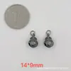 198-249 Colgante de Borla de Plata Antigua Retro de Shanxi Accesorios DIY Pulsera de Plata Sanqi Pulsera con Cuentas Adornos Wenwan Accesorios