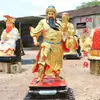 Estatua del Rey Tanta 1.21m 1.6m Li Tianwang Li Jing Li General Estatua de Buda de Resina