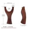 Tirachinas de madera de pera de cártamo estándar para exteriores con banda de goma plana de presión rápida para adultos, tirachinas competitivo de alta precisión, arco completo gratis