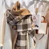 Bufanda Versátil Estilo Coreano Otoño Invierno Nuevo Calentador de Cuello de Cachemira Sintética Moda para Mujer Lindo Engrosado Versión Coreana Chal Cálido para Pareja