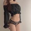 Ropa interior ligera transpirable de seda de hielo con estampado de leopardo para mujer, sexy, de encaje, de talle medio, sin costuras, hueca, con cinturilla delgada, bragas de tentación para mujer