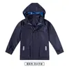 Ensino Médio Pequenos Britânicos Preppy Crianças Roupa Externa de Algodão Forrada com Fleece Espessada Jaqueta Destacável Uniforme Escolar Jaqueta Portátil de Duas Camadas