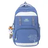 Mochila Nueva de Color Sólido Estilo Coreano para Mujer Estilo Campus Estudiante de Secundaria y Preparatoria Bolso Escolar Mochila Simple de Gran Capacidad para Mujer Lote