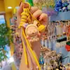 Chaveiro Original de Resina de Bebê Dormindo Pingente para Bolsa de Celular Anel de Chaveiro de Carro Fofo Pingente de Bebê Nu Presente