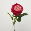 Flores Artificiales Rosa Austin Simuladas, Textura de Alta Simulación, Rosas Hidratantes, Decoración de Boda, Decoración del Hogar Flores Artificiales
