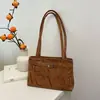 Nuevo Bolso Retro Versátil Bordado Gentlew para Axilas Niche Bolso de Hombro de Ballet Gamuza An2025