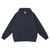 Superventas Transfronterizo Estilo Americano Otoño e Invierno 2026 Forro Polar 350g Marca de Moda Sudadera Deportiva Cuello Redondo Personalizada Talla Grande Holgada