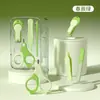Conjunto de cortador de unhas para bebê, projetado para prevenir cortes acidentais, inclui cortador de unhas e tesoura para bebês, e é adequado para recém-nascidos e crianças pequenas.