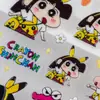 Sky Seleciona uma Variedade de Adesivos de Gelatina do Desenho Animado Crayon Shin-Chan, Adesivos Decorativos Divertidos para Celular, Tablet, Copo de Água, DIY