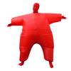 Disfraz Inflable de Ninja con Máscara de Salmón Blanco para Halloween Transfronterizo para Adultos, Divertido Personaje de Dibujos Animados Gordo, Accesorio para Fiesta