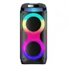 Série Dimension Space Áudio Duplo de 6 polegadas Caixa de Som para Festa 60W Subwoofer Portátil Caixa de Som Bluetooth para Festa