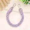 Nueva Cadena de Mano Estilo Coreano de Zhuzi, Correa Corta para Funda de Teléfono Móvil, Cadena de Muñeca Simple Versátil Tejida a Mano para Mujer
