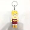 Popular Anime Dragon Ball Z Llavero de Silicona Periférico Dragon Ball Super Universo Lindo Colgante Accesorios Goku