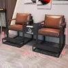 Sofá para Sala de Billar, Silla de Observación, Área de Descanso de Billar, Silla de Observación Dedicada, Juego de Sofás para Sala de Billar