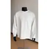 Camiseta de manga larga pesada estilo americano transfronteriza para hombre, algodón puro, nuevo modelo de primavera y otoño, camiseta interior de base blanca, sudadera con cuello redondo