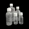 Frasco Plástico para Dosagem de Líquidos de Cosméticos para Animais de Estimação, Frasco Plástico Transparente com Marcações de Escala, Frasco Plástico Transparente de Boca Estreita