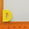 26 Letras Inglesas Flor de Sapato Buraco de Sapato Acessórios de Sapato Letra Acessórios Diy Flor de Sapato Dia do Trabalho Acessórios de Sapato Fivela Acessórios