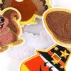 Etiqueta de bordado por computadora bordado ardilla de dibujos animados nuez ropa zapatos y sombreros accesorios de equipaje accesorios parche pegatinas etiqueta de tela bordada