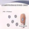 Tendencias de Tiktok y Xiaohongshu Accesorios de Arte de Uñas Redondos Planos de Aleación de Diamante Coloridos Diamantes Brillantes Base Dorada y Plateada Decoraciones para Uñas