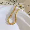 Pulsera Baoman de Acero de Titanio Estilo Chino Retro Trigo Femenina Nicho Europeo y Americano Lujo Ligero Celebridad de Internet Delicada Joyería de Alta Gama