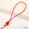 Corda para Pendurar Nó da Sorte Feita à Mão DIY Criativa Cultural Corda para Pendurar Corda de Nó Chinês Acessórios Corda para Pendurar Brinquedo Feito à Mão Corda de Tecelagem