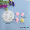 Concha marinha concha fondant molde de silicone DIY desenhos animados assando decoração de bolo molde de argila epóxi