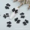 Joias para Manicure Laço Nova Resina Preto e Branco Adesivo Decorativo de Unha Diamante Popular na Internet Manicure Tridimensional Acessórios