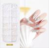 Novos Acessórios para Nail Art Conjunto Completo de Rebite Moldado Pedaço de Concha Pérola Mágica Diamante Plano Lantejoula Cola para Unhas Longas