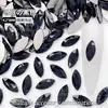 Rinestones Marquisa Planos 4.2*8mm Accesorios para Uñas Rhinestones Irregulares Planos Decoraciones de Uñas Usables Rhinestones para Uñas Venta Caliente al por Mayor