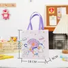 Sacola de Presente Dia das Crianças Sacola Tote Jardim de Infância Sacola de Presente de Aniversário Mochila Pequena Sacola Tote Sacola de Embalagem