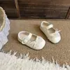 Zapatos de Cuero de Lunares para Niña Zapatos de Encaje con Lazo Zapatos de Princesa para Bebé Zapatos de Vestir para el Primer Cumpleaños del Bebé Zapatos para Caminar para Niños Pequeños
