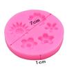 Flor Crisantemo Girasol Florete de Girasol Molde de Silicona Pliegue Azúcar Chocolate Pastel Molde Decorativo