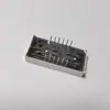 Tubo digital LED de 4 dígitos e 0,4 polegadas, fileira dupla de 12 pinos, alto brilho, display total yin e luz vermelha 4046AR