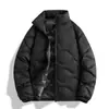 Modelo Transfronterizo Nuevo 2026 90% Plumas Ligera Grafeno Cuello Alto Chaqueta de Plumas Moderna