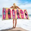Halloween Dterol Monster High School Ls Toalla de Playa Toalla de Playa Poliéster Completo Nshigh Muñeca Transfronteriza Mo