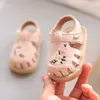 Sandalias de Bebé de Estilo Nuevo para Verano 2026, Zapatos de Bebé para Niñas, Zapatos que Chirrían, Zapatos Suaves para Niñas Pequeñas Princesas