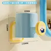 Portacepillos de Dientes Portacepillos de Dientes Estante de Almacenamiento Montado en la Pared Sin Taladro Portavasos para Cepillo de Dientes Eléctrico y Enjuague Bucal para una Familia de Cuatro