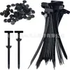 Bridas de Cable a Presión con Clavo Pasante Pueden Reemplazar Tornillos para Cofre de Coche Guardabarros Guardafangos Portátil Fijación Brida de Cable