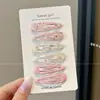 Pinza para el pelo de flecos para mujer 2026 modelo nuevo, pinzas frontales y laterales, pasador de gama alta, elegante accesorio para el cabello, pinza lateral pequeña