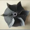 Accesorios para aspiradora de carpintería Aspas de ventilador para aspiradora Impulsor de ventilador de hierro Ventilador de aspas de ventilador dinámicamente balanceadas