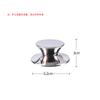 Tapa de wok con cuenta superior de acero inoxidable engrosada Asa universal para olla Tapa giratoria Accesorios para ollas de cocina Fabricantes al por mayor