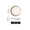 Plato Cerámico para Bistec Estilo Japonés Plato Creativo para Comida Occidental de Alto Grado para el Hogar Plato para Dim Sum Desayuno Tortitas Plato Plano Plato Hondo