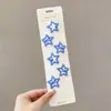 Pinza Lateral de Color Caramelo Y2K Estilo Millennial Dopamina para Mujer, Pasador de Verano para Flequillo, Pinza para el Pelo Lateral