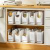 Nachuan Pot Storage Box Armário de cozinha Cesta de armazenamento de plástico Cesta de armazenamento Household Kitchen Pot Organize rack de armazenamento