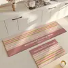Felpudo para Puerta de Cocina que Absorbe Agua y Aceite, Alfombrilla Gruesa Antideslizante Resistente a la Suciedad para el Hogar, Alfombrilla de Piso para Cocina que Absorbe Agua y Aceite y es Antideslizante