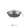 Directamente para Vintage Dressed Acero Inoxidable 304 Plato Pequeño Plato para Salsas Comercial Plato Redondo Taza para Salsa de Carne Plato para Salsa de Tomate